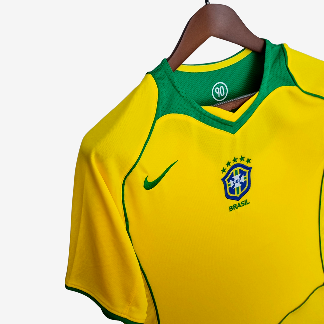 Camisa Brasil 2004 Home – Retrô  - Pronta Entrega