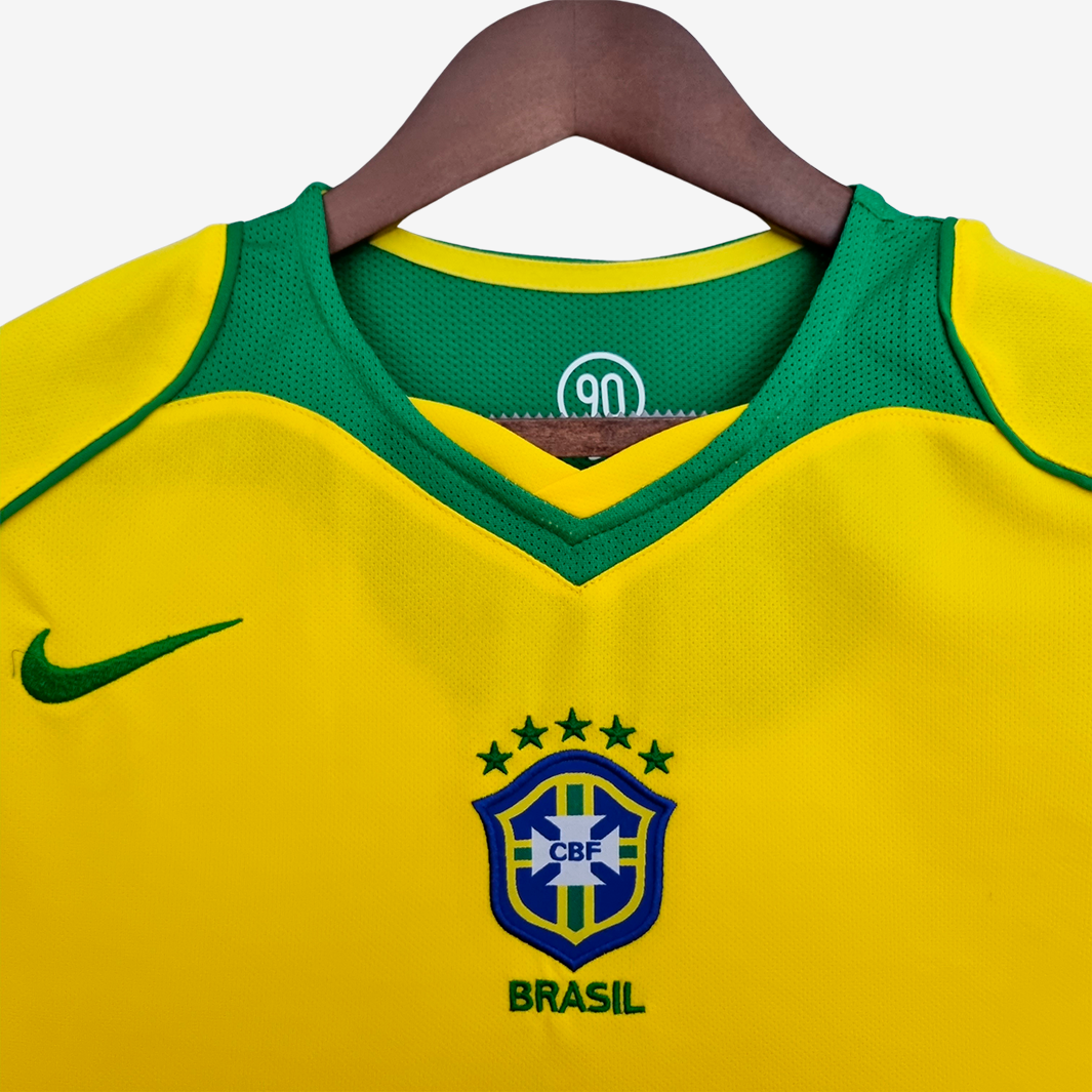 Camisa Brasil 2004 Home – Retrô  - Pronta Entrega