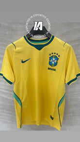 Camisa Brasil Home 26/27 Nike Torcedor Masculina - Amarela - Pronta Entrega