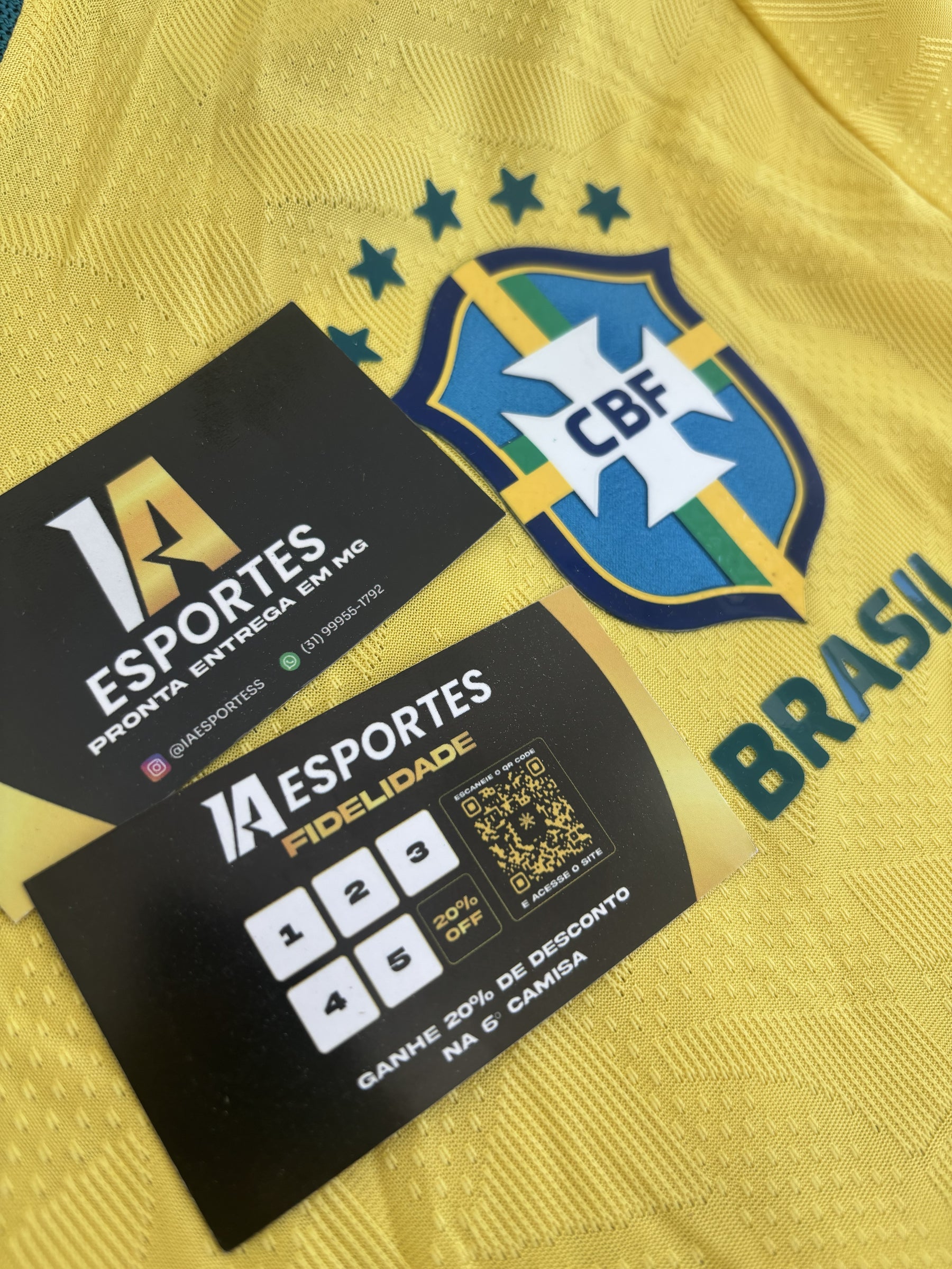 Camisa Brasil Home 26/27 Nike Jogador Masculina - ARTE NEYMAR - Pronta Entrega (SÓ ESCOLHER NOME)