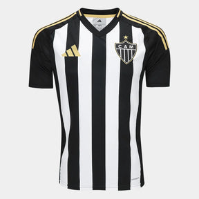 Camisa Atlético Mineiro I 25/26 Torcedor Adidas Masculina - Preto - Pronta Entrega