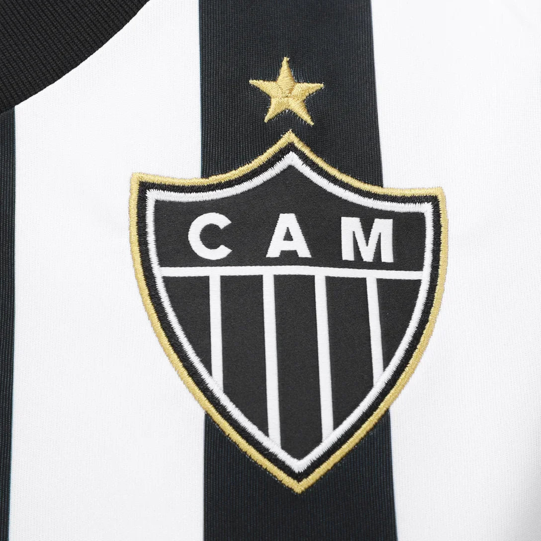 Camisa Atlético Mineiro I 25/26 Torcedor Adidas Masculina - Preto - Pronta Entrega