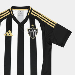 Camisa Atlético Mineiro I 25/26 Torcedor Adidas Masculina - Preto - Pronta Entrega