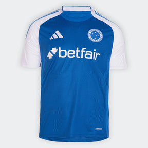 Camisa Cruzeiro I 25/26 Torcedor Adidas Masculina - Azul - Pronta Entrega