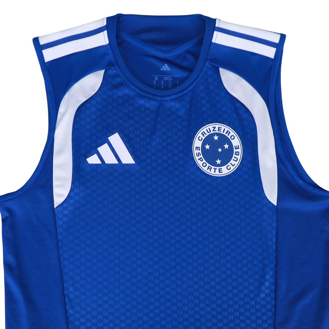 Camisa Regata Cruzeiro Torcedor 26/27 Treino - Azul / PE