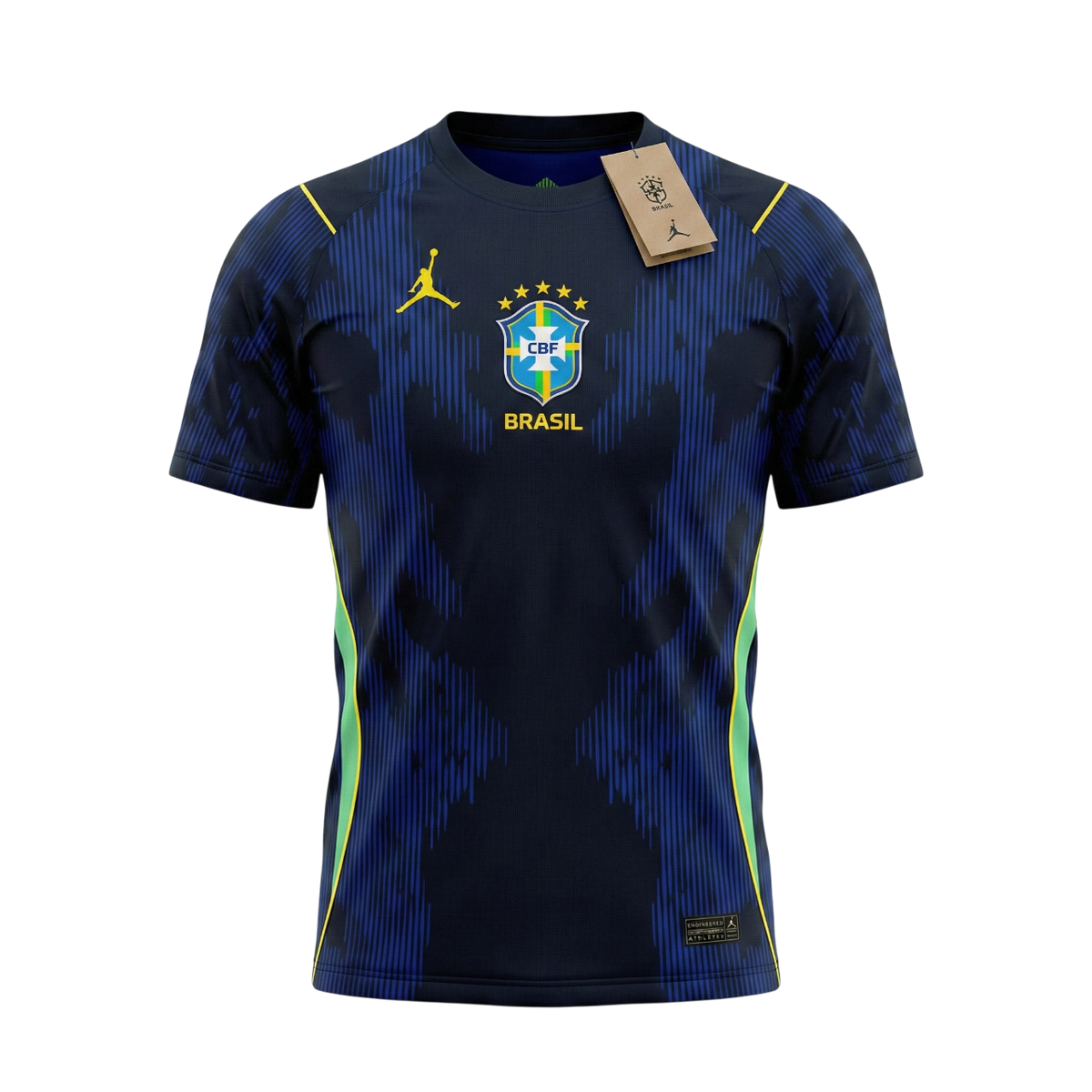Camisa Brasil Away 26/27 Jordan Torcedor Masculina - Azul  - Pronta Entrega