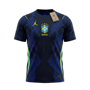 Camisa Brasil Away 26/27 Jordan Torcedor Masculina - Azul  - Pronta Entrega