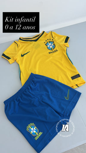 Kit Infantil Brasil 2026 - Pronta Entrega