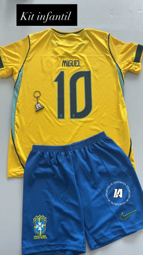 Kit Infantil Brasil 2026 - Pronta Entrega