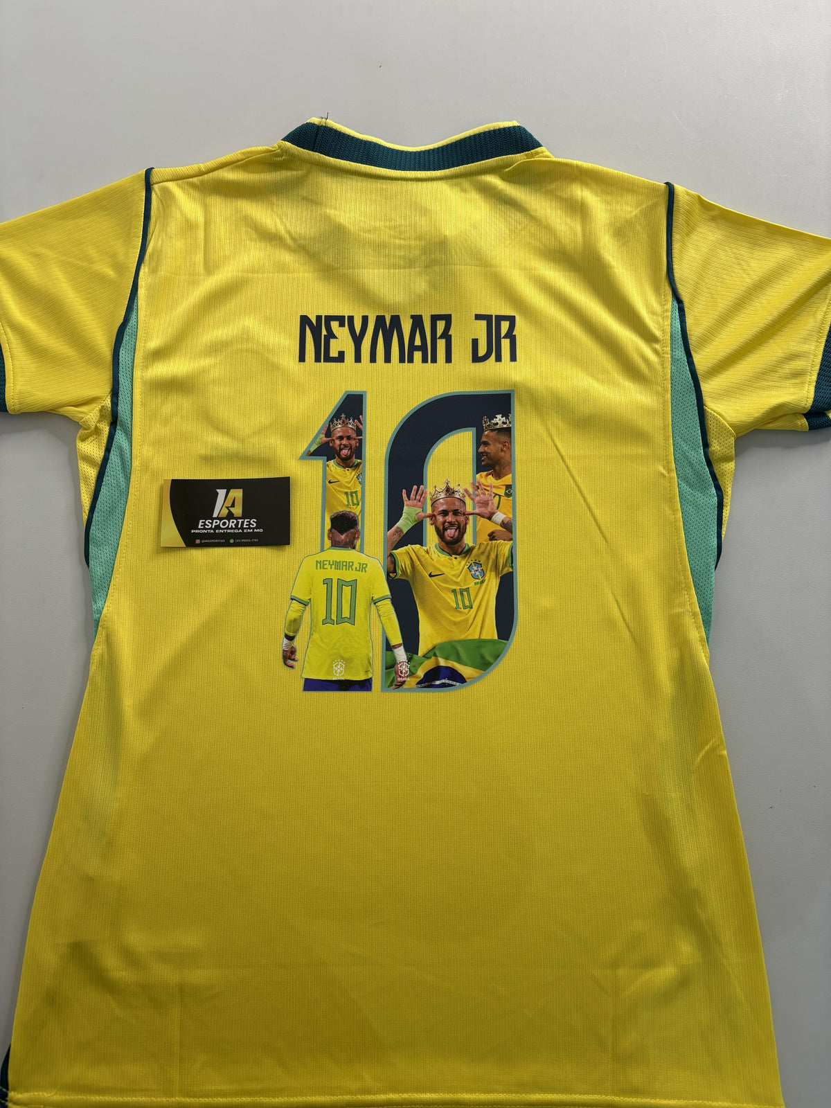 Camisa Brasil Home 26/27 Nike FEMININA - ARTE NEYMAR - Pronta Entrega (SÓ ESCOLHER NOME)
