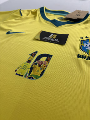 Camisa Brasil Home 26/27 Nike FEMININA - ARTE NEYMAR - Pronta Entrega (SÓ ESCOLHER NOME)