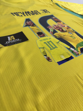 Camisa Brasil Home 26/27 Nike Torcedor Masculina - ARTE NEYMAR - Pronta Entrega (SÓ ESCOLHER NOME)