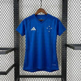 Camisa Cruzeiro  26/27 s/n Torcedor Adidas Feminina - Azul / PE