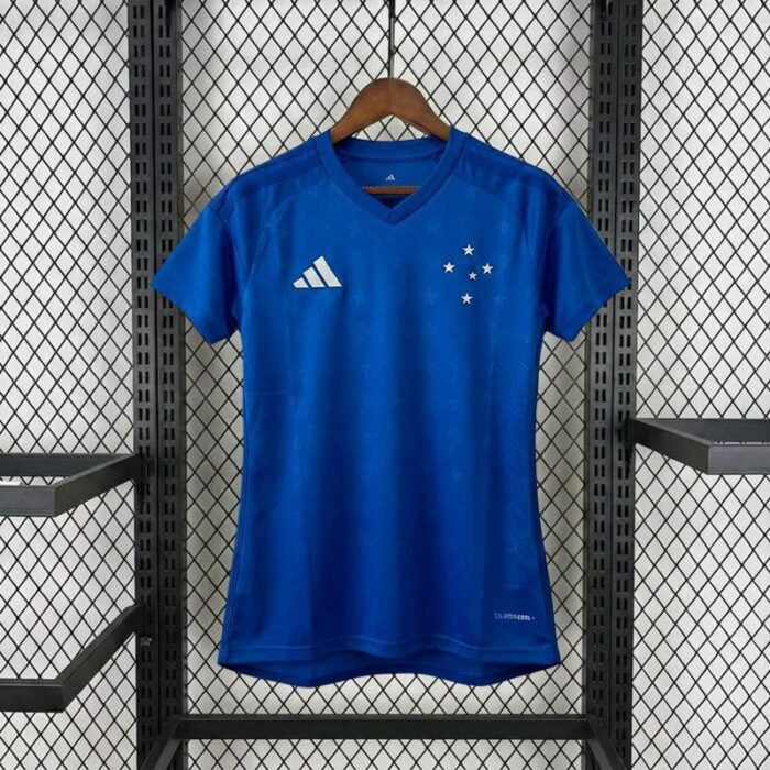 Camisa Cruzeiro  26/27 s/n Torcedor Adidas Feminina - Azul / PE