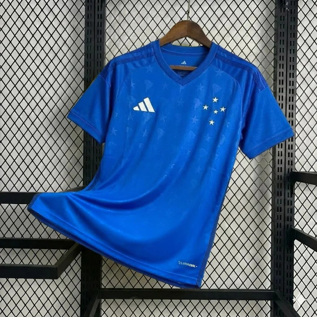 Camisa Cruzeiro Titular 26/27 - Azul Masculino  - Pronta Entrega