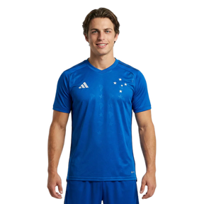 Camisa Cruzeiro Titular 26/27 - Azul Masculino  - Pronta Entrega